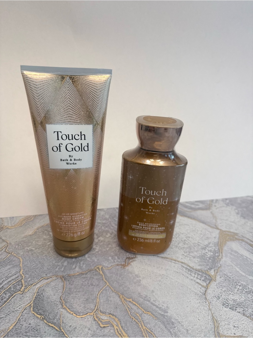 Bath & Body Works Touch of Gold Moisturizer & Lotion - Gold